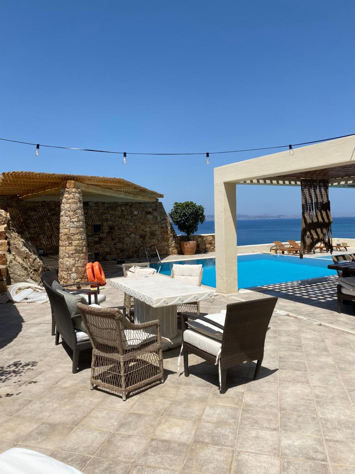 Villa Paradise in Naxos Pláka Habitación foto