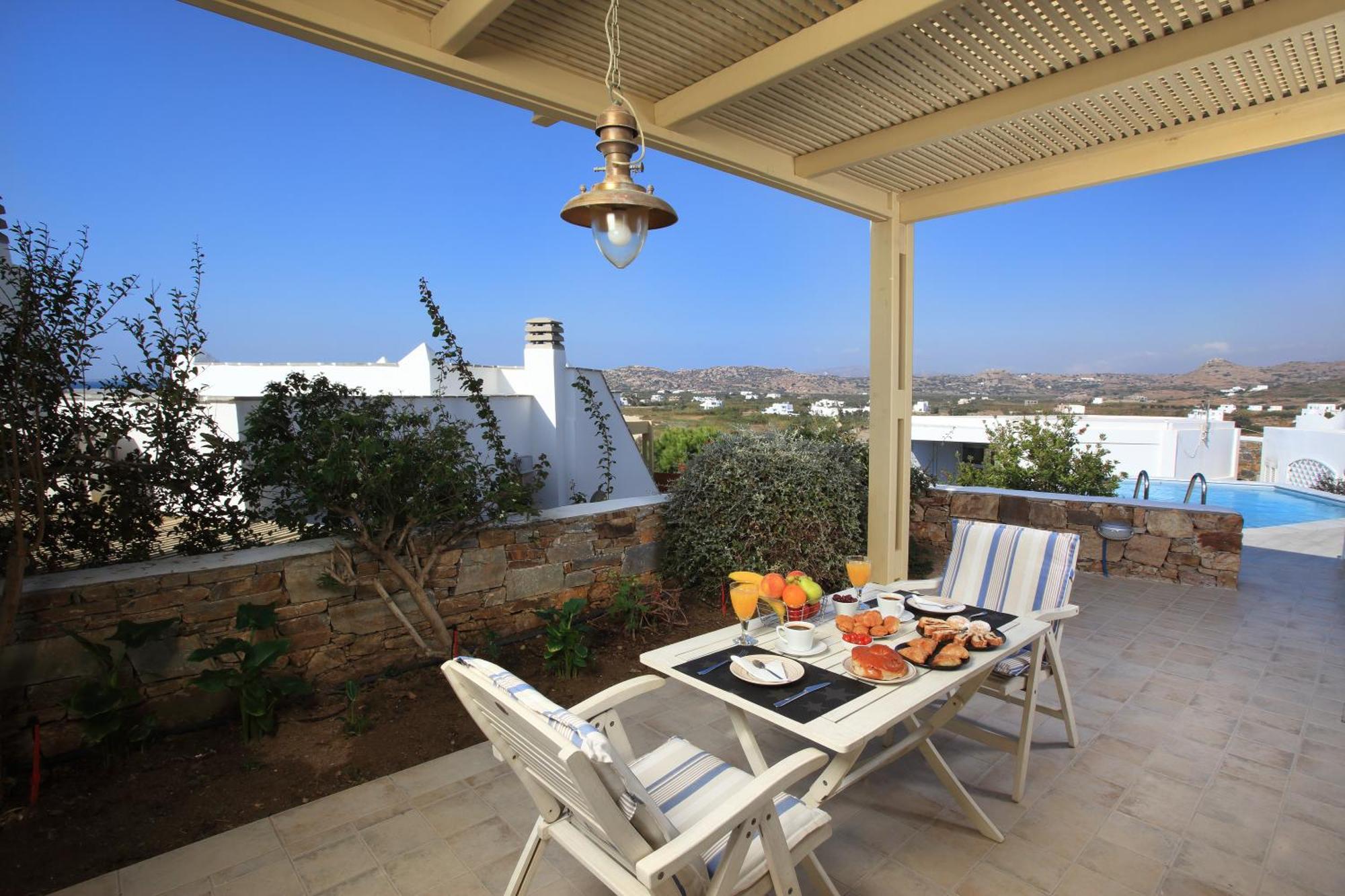 Villa Paradise in Naxos Pláka Habitación foto