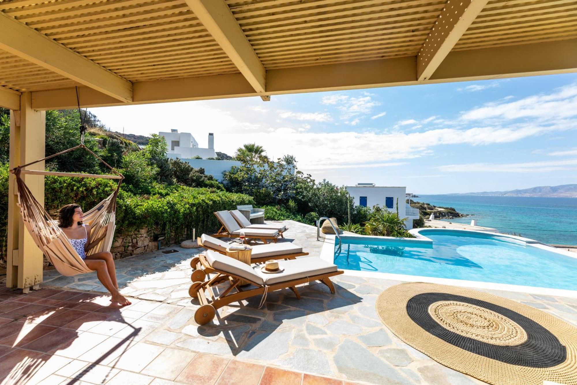 Villa Paradise in Naxos Pláka Habitación foto